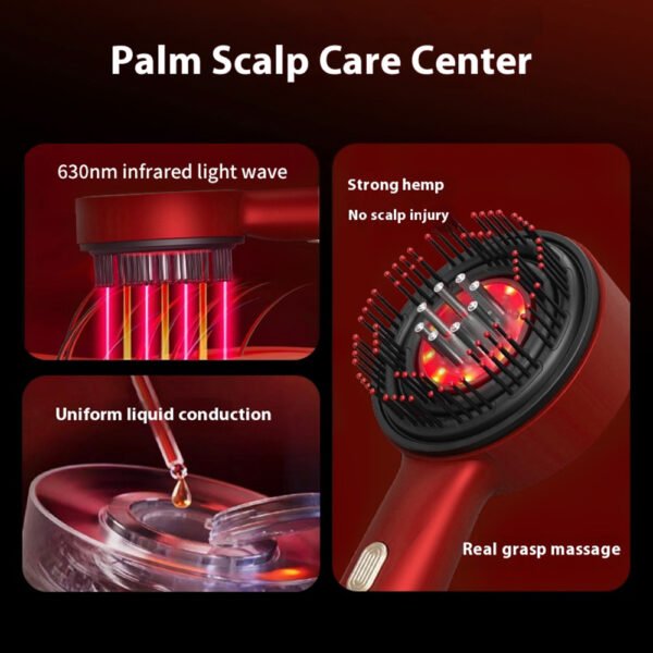 Electric Hair Regrowth Brush Anti-Hair Loss – Image 3