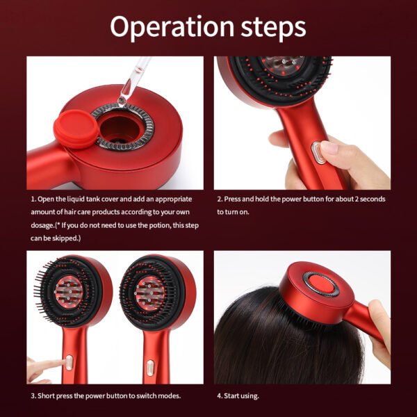 Electric Hair Regrowth Brush Anti-Hair Loss – Image 4